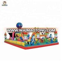 colorful animal style inflatable bouncer inflatable castle playground