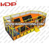 Assessed Supplier Indoor Trampoline bed,rectangle trampoline