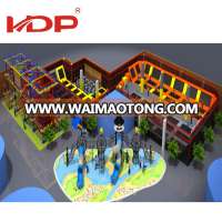 Factory Sell Kindergarten Indoor Trampoline Used