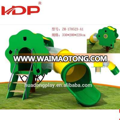 Popular PE Board Outdoor Playground Kids Slide Tube Plastic Slide