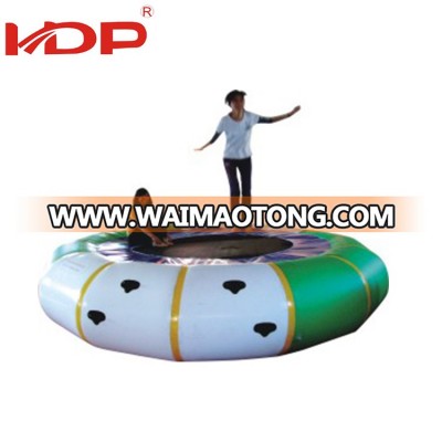 Customized NEVERLAND TOYS Floating Air Bouncer Inflatable Water Trampoline